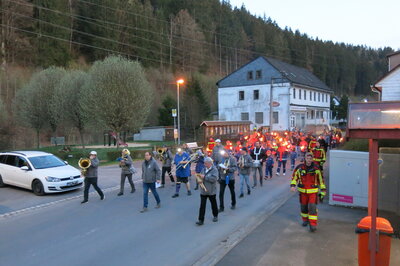 Foto des Albums: Fackelzug zum Vorabend 1. Mai