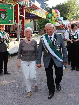 Unser K&ouml;nigspaar 2023 Klaus und Elke Meyer  (Bild vergr&ouml;&szlig;ern)