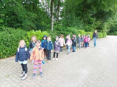 Foto des Albums: Vorschulkinder besuchen GS Holte
