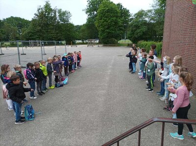 Foto des Albums: Vorschulkinder besuchen GS Holte