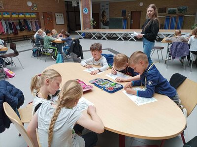 Foto des Albums: Vorschulkinder besuchen GS Holte