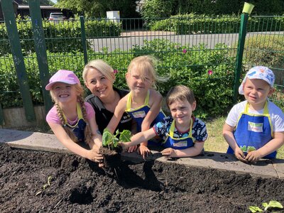 Foto des Albums: Bildung am Hochbeet
