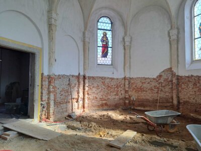 Foto des Albums: weitere Bilder zur Kirchenrenovierung in Zandt