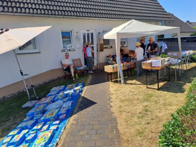 Foto des Albums: Sommerflohmarkt 2023 mit reichlich Sonnenschein und „rundem Ergebnis“