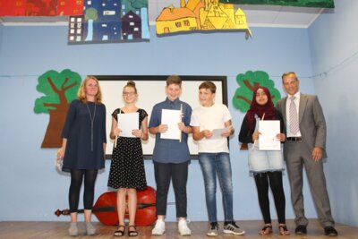 Foto des Albums: Zeugnisausgabe Klasse 6