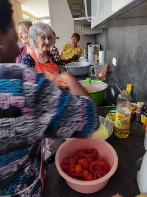 Foto des Albums: Afrikanischen Kochkurs im Pfarrheim in Harrling