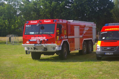das neue TLF der Einheit Pausin aus dem Havelland 