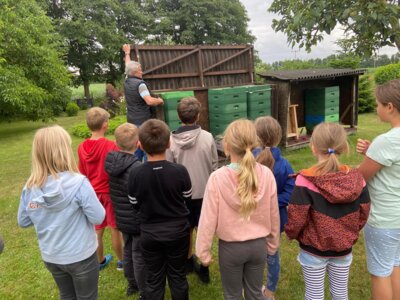 Foto des Albums: Besuch beim Imker