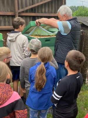 Foto des Albums: Besuch beim Imker