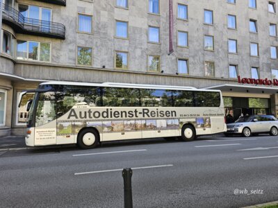 Unser Reisebusunternehmen mit Fahrer Dieter "Diddi"  (Bild vergr&ouml;&szlig;ern)
