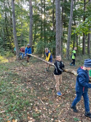 Foto des Albums: 1. Wandertag im Schulhaus Wollbach