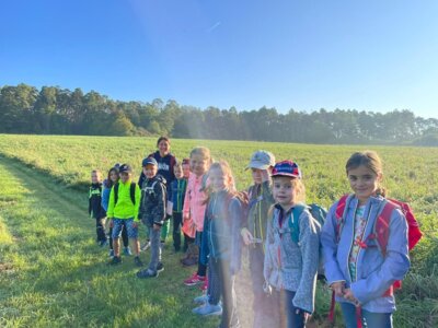 Foto des Albums: 1. Wandertag im Schulhaus Wollbach