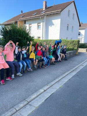 Foto des Albums: 1. Wandertag im Schulhaus Wollbach