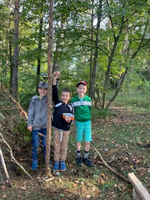 Foto des Albums: 1. Wandertag im Schulhaus Wollbach