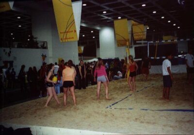 Vorschaubild: Auch Beach-Volleyball konnte gespielt werden