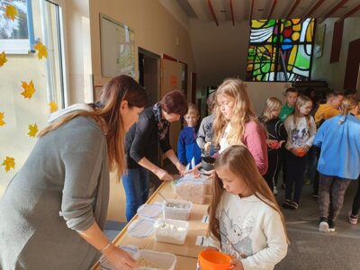 Foto des Albums: Müslitag im Schulhaus Hollstadt