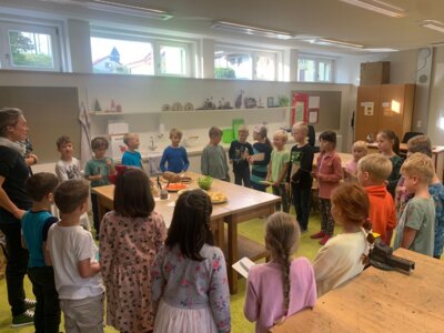 Foto des Albums: Aktion Biobrotbox in den beiden ersten Klassen