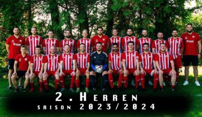 Foto des Albums: Mannschaftsfoto der zweiten Herren Saison 2023/2024 (08. 10. 2023)