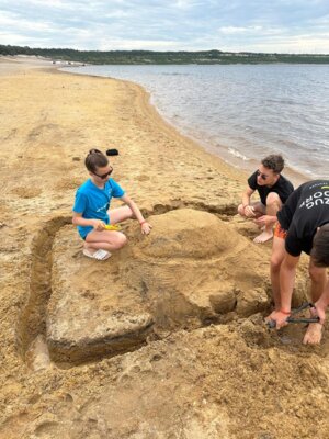 Sandburgenbau 