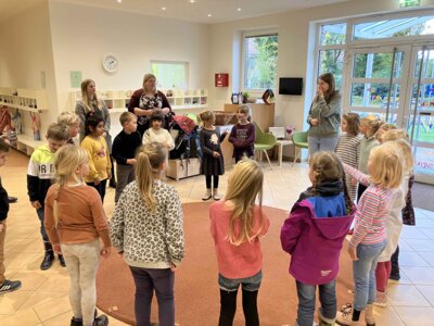 Foto des Albums: Besuch der Klasse 1 der GS Holte