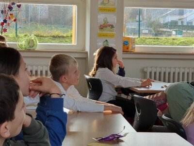 Foto des Albums: Vorlesetag im Schulhaus Wollbach