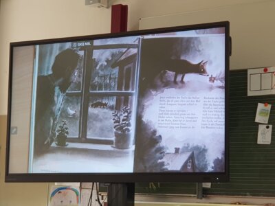 Foto des Albums: Vorlesetag im Schulhaus Wollbach