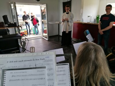 Foto des Albums: Jugendraum Einsegnung