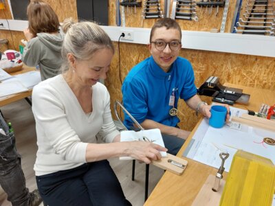Foto des Albums: Weinachtsbasteln mit Eltern