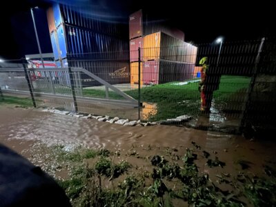 Foto des Albums: Hochwasser Gewerbegebiet Pohle