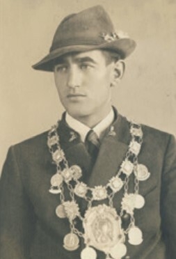 Bild: König 1940 Eduard Jörg Zimmerschießen