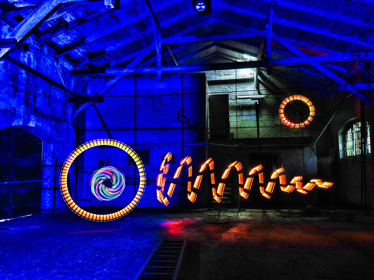 Bild: LostPlace-Lightpainting
