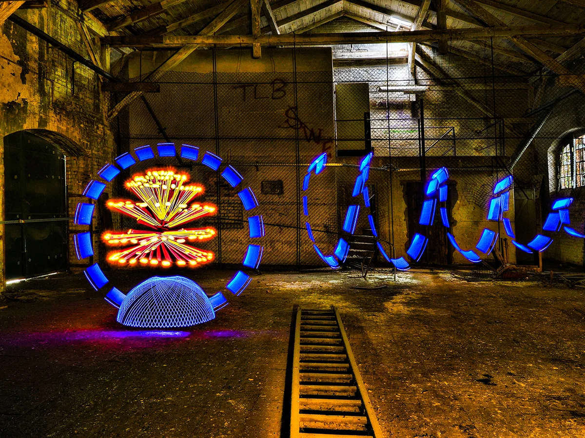 Bild: LostPlace-Lightpainting