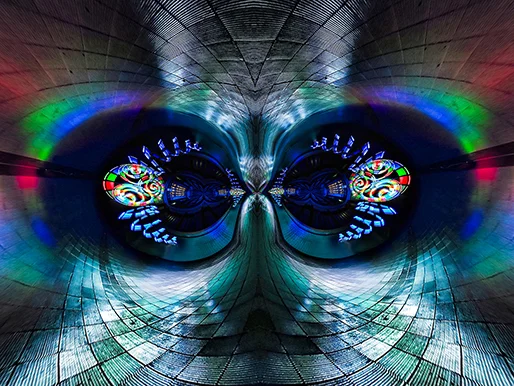 Bild: Lightpainting goes Digital Art