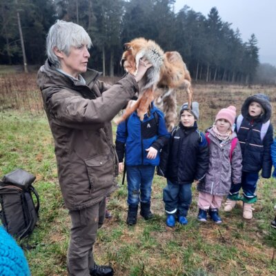 Foto des Albums: Tierspuren im Winter - ein Unterrichtsgang der Klasse 1b