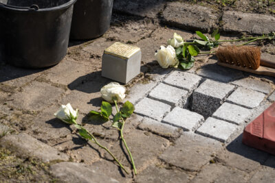 Foto des Albums: Stolpersteinverlegung für Pfarrer Friedrich Rumpf in Schwante (15. 03. 2024)