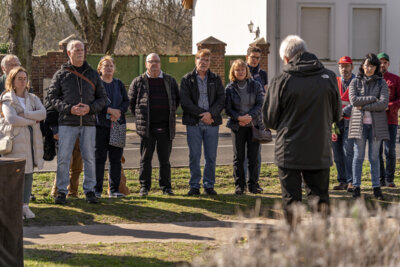 Foto des Albums: Stolpersteinverlegung für Pfarrer Friedrich Rumpf in Schwante (15. 03. 2024)