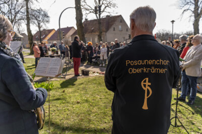 Foto des Albums: Stolpersteinverlegung für Pfarrer Friedrich Rumpf in Schwante (15. 03. 2024)