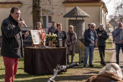 Foto des Albums: Stolpersteinverlegung für Pfarrer Friedrich Rumpf in Schwante (15. 03. 2024)