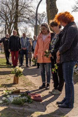 Foto des Albums: Stolpersteinverlegung für Pfarrer Friedrich Rumpf in Schwante (15. 03. 2024)