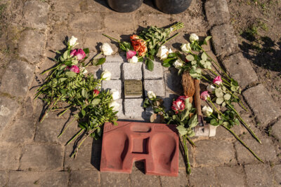 Foto des Albums: Stolpersteinverlegung für Pfarrer Friedrich Rumpf in Schwante (15. 03. 2024)