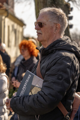 Foto des Albums: Stolpersteinverlegung für Pfarrer Friedrich Rumpf in Schwante (15. 03. 2024)