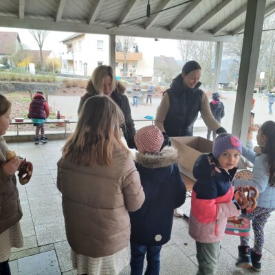 Foto des Albums: Osterüberraschung für die Kinder der Grundschule Hollstadt-Wollbach