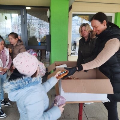 Foto des Albums: Osterüberraschung für die Kinder der Grundschule Hollstadt-Wollbach