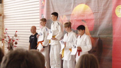 Foto des Albums: Judo-Gürtelfarbenturnier in Steinheim - Gold für den JVU-Judoka Micha Richter