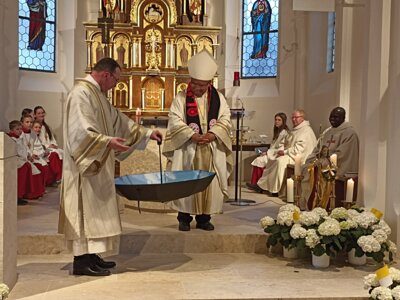 Foto des Albums: Besuch Bischof Peter Paul Angkyier 17.04.2024