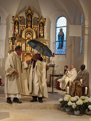 Foto des Albums: Besuch Bischof Peter Paul Angkyier 17.04.2024