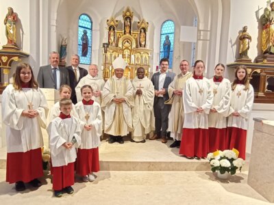 Foto des Albums: Besuch Bischof Peter Paul Angkyier 17.04.2024
