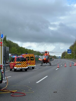 Foto des Albums: Einsatz 12/2024Verkehrsunfall mit Lkw, Person eingeklemmt