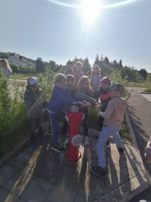 Foto des Albums: Zu Besuch bei der Freiwilligen Feuerwehr in Hollstadt