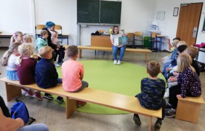 Foto des Albums: Vorschulkinder besuchen Grundschule Holte